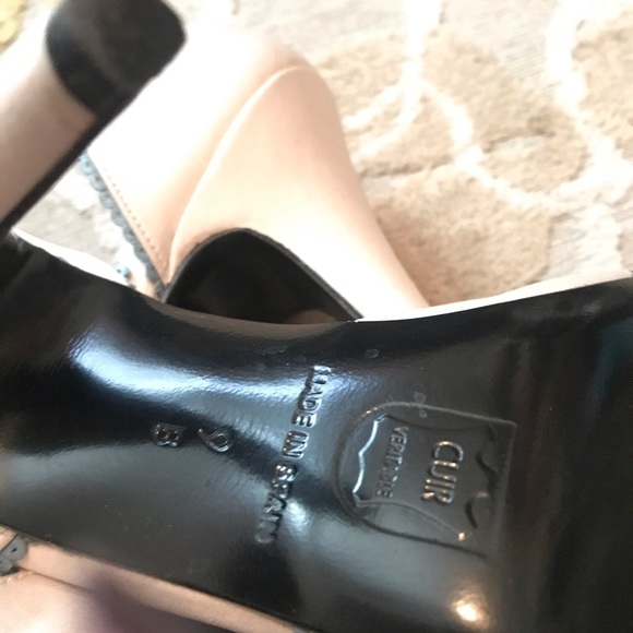 Charles David, pearl & blue color ladies shoes - Picture 5 of 8